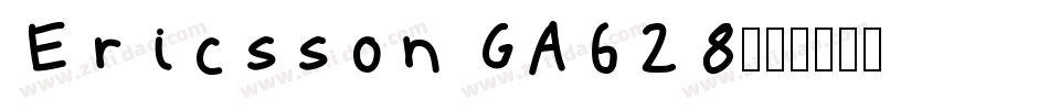 Ericsson GA628字体转换